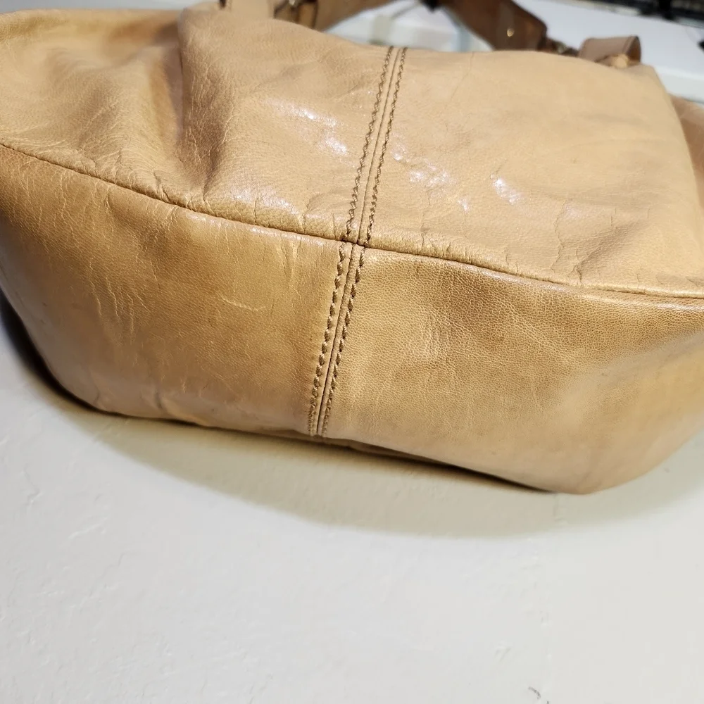 Sigrin Olsen 100% Lambs Leather Shoulder Bag 14 X 8‎ X 5